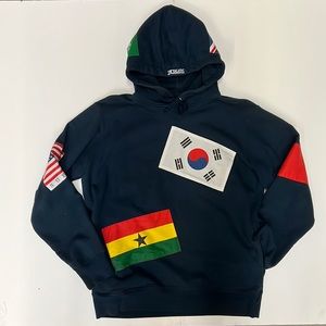 Supreme Flags Hoodie (Navy)